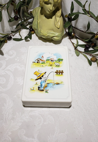 Rare Hard To Find Vintage Circa 1978 - Early 1980's Showa Era Sunbeam Japan Japanese Children Sewing Box & Kit With Travel Bag