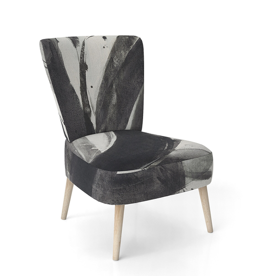Designart 'Minimalistic Roller II' Upholstered Mid-Century Accent Chair