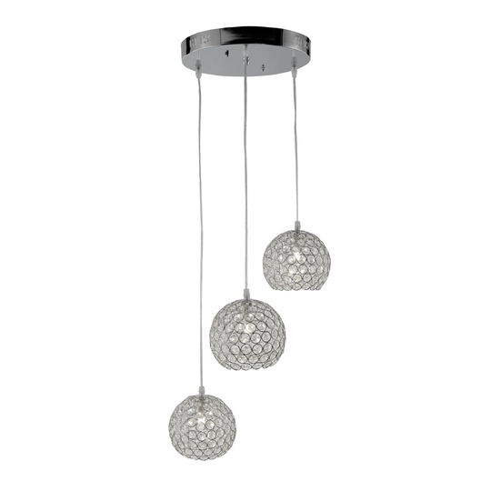 Artistry Lighting, LED Dome Collection Crystal Pendant Light