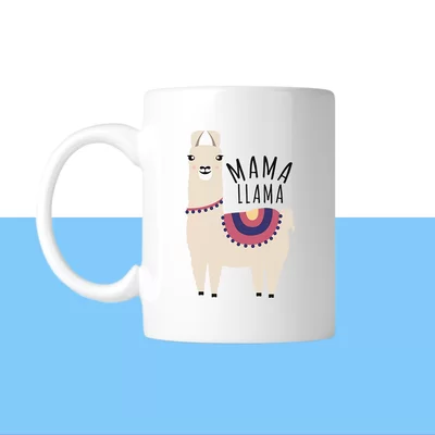 Jamya Elkland Mama Llama Coffee Mug