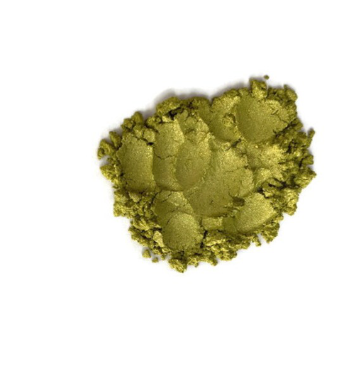 Chartreuse Mica - Powder Color Pigment For Cosmetics & Soap Making