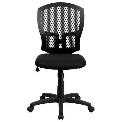 Womble Mid-Back Back Swivel Adjustable Height Task Office Chair with Fabric Seat