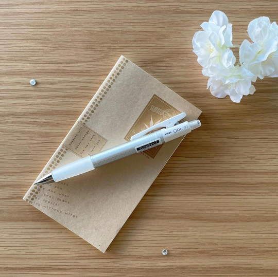 Pilot Opt Shaker Mechanical Pencil - White Cut Glass