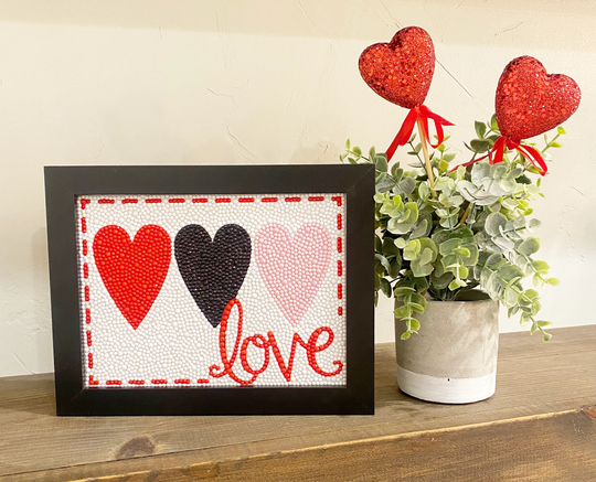 Hearts Diamond Art Kit