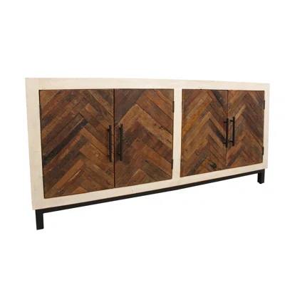 Jonnatan 72" Wide Mango Solid Wood Sideboard