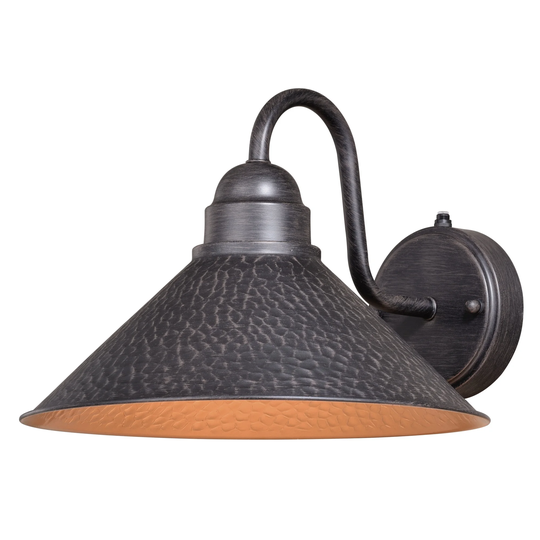 Vaxcel Lighting Outland Single Light 9" Tall Outdoor Wall Sconce with