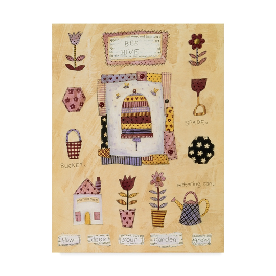 Hope Street Designs 'Bee Hive' Canvas Art - Multi-color