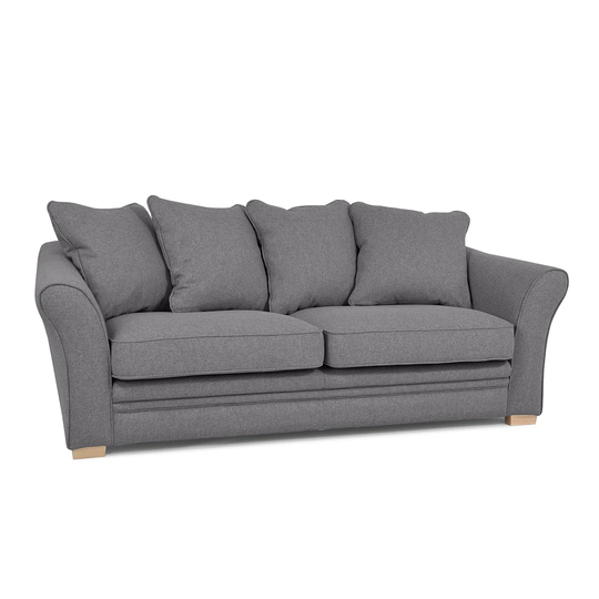 Homy Casa Mid-Century Modern Upholstered Sofa - 7'6" x 9'6"