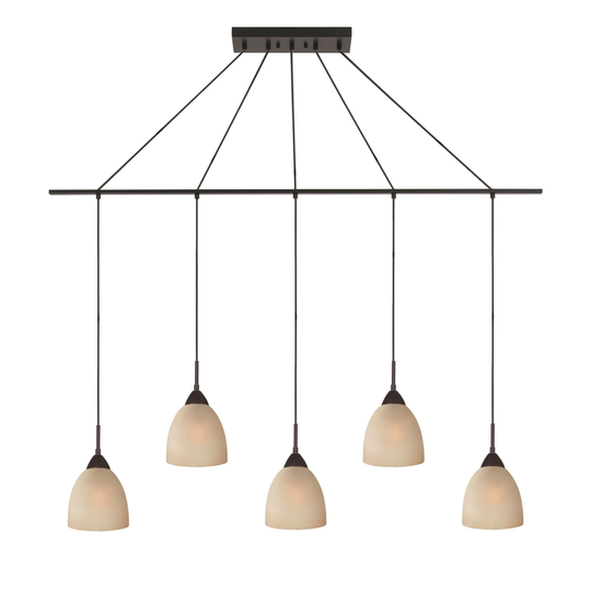 Woodbridge Lighting Hampton Ridge 5-Light Linear Pendant/ Chandelier