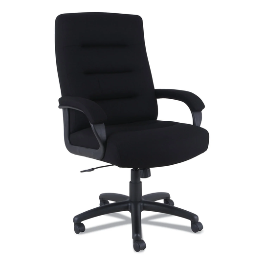 Alera Kesson Series High-Back Office Chair, Supports Up To 300 Lb, 18.5" To 22.04" Seat Height, Black