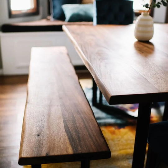 Sale Custom Live Edge Tables - Computer Desk, Office Adjustable Desk, Sit-stand Natural Wood Desktop, Table