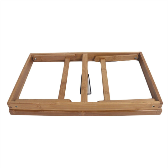Table Top Adjustable Dining-table Wood Color White Plank