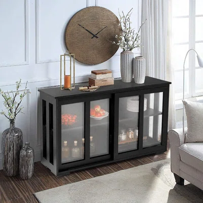 Brahmtej 42" Wide Sideboard