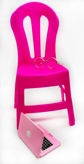 Elf Prop Chair School Study Scene Christmas 12" Doll 14"