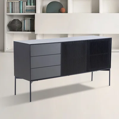 17.6" Wide 3 Drawer Sideboard