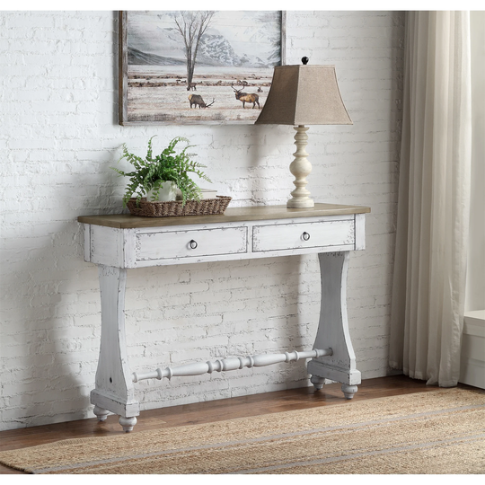 48" Carminda Console Table with 2 Drawers