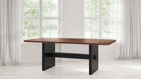 The Redford Copper Top Dining Table - Kitchen Desk Conference