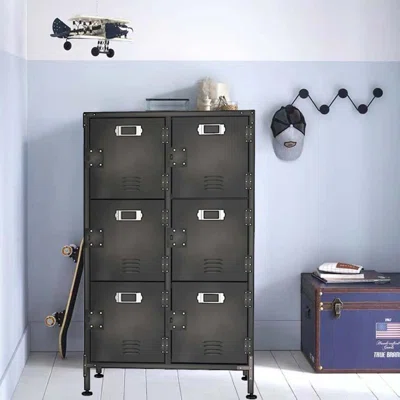 Mertine 6 - Shelf Storage cabinet