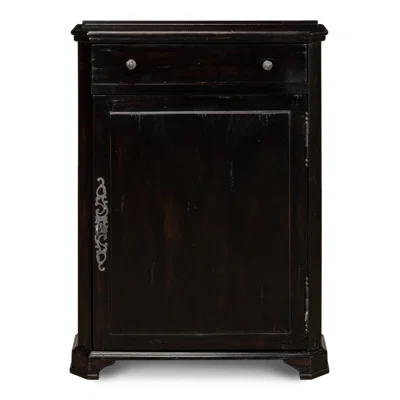 Dante Hall 26" Wide 1 Drawer Acacia Solid Wood Sideboard