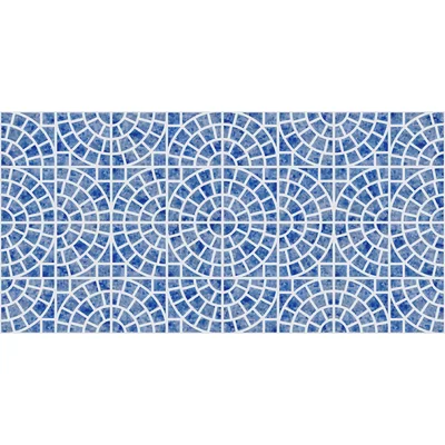 Nantwich Watercolor Tile 10' L x 24" W Wallpaper Roll