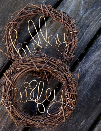 Rustic Hubby Wifey Chair Back For Wedding Reception Home Or Venue