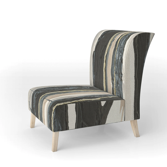 Designart 'Forest Silhouette II' Upholstered Modern Farmhouse Accent Chair
