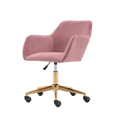 Modern Adjustable Height 360 Revolving Home Office Chair With Universal Wheels