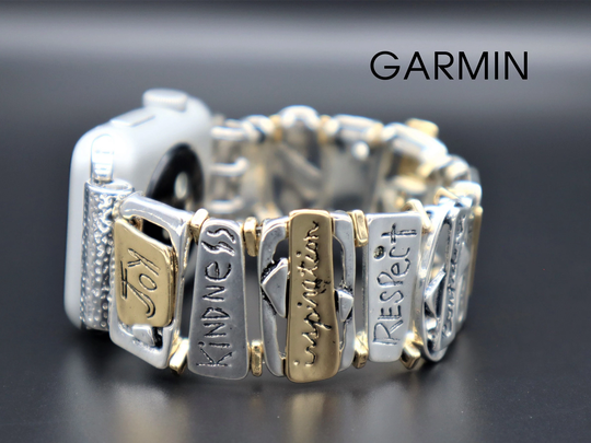 Handmade Inspirational Garmin Watchband Custom Order. Fenix 7S 6S 5S Forerunner 945 745 245 Vivoactive Vivomove 3S 4 4S Venu 2 Sq 2S