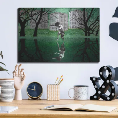 Red Barrel Studio® ''THE GREEN POND'' By DB Waterman, 36"X24"
