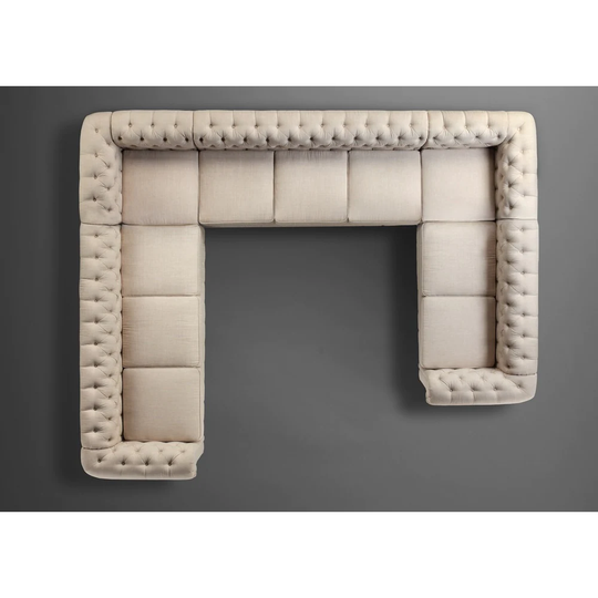 Moser Bay Garcia Roll Arm 10-seat U Sectional Sofa Collection