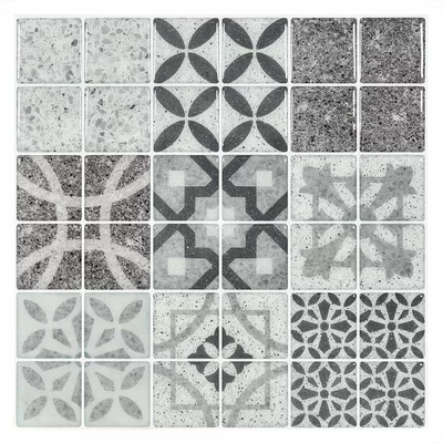 12" x 12" PVC Mosaic Tile