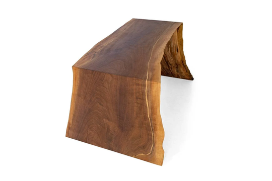 Live Edge Walnut Waterfall Table Or Desk
