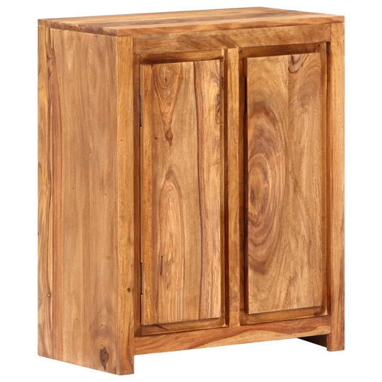 Sideboard 23.6"x13"x29.5" Solid Sheesham Wood