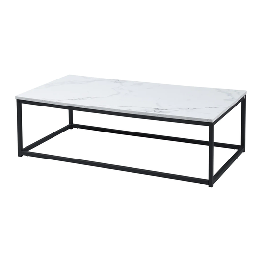 Homy Casa Mid-Century Modern Rectangular Coffee Table