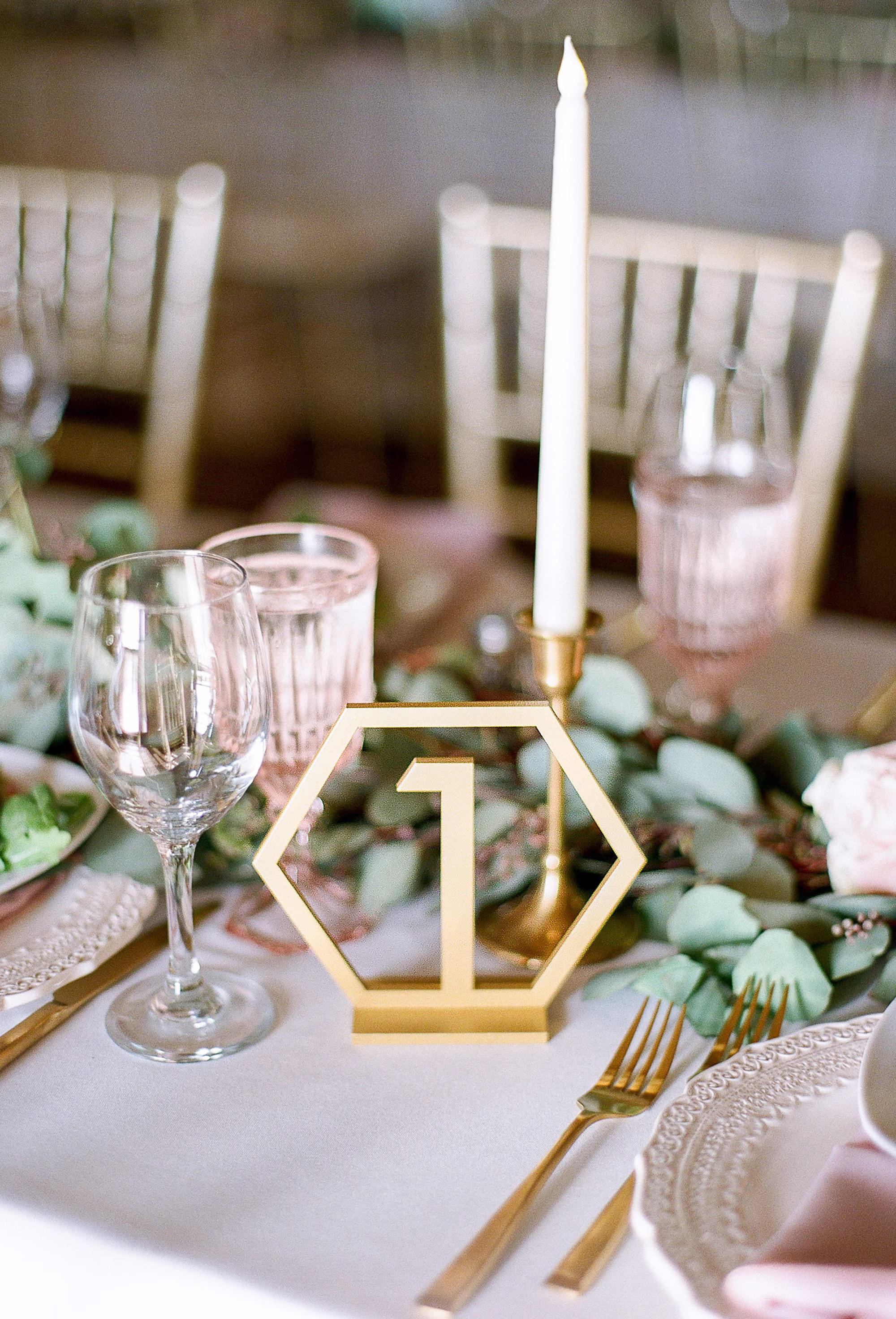 Wedding Geometric Table Numbers Wedding, Wooden Laser Cutout Hexagon Decor, Boho Centerpiece Decor | Gtn200