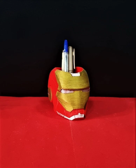 Ironman Pencil Case 3D Printed & Hand Painted Model