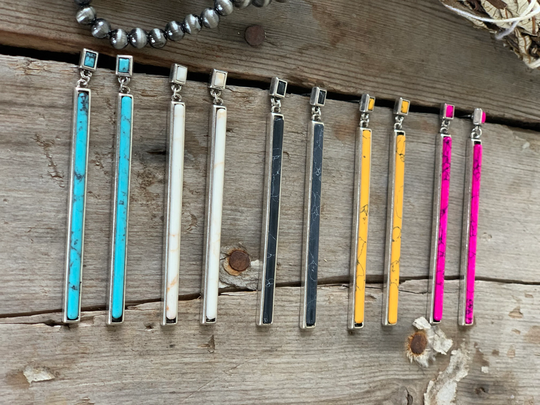 Pencil Southwestern Earrings