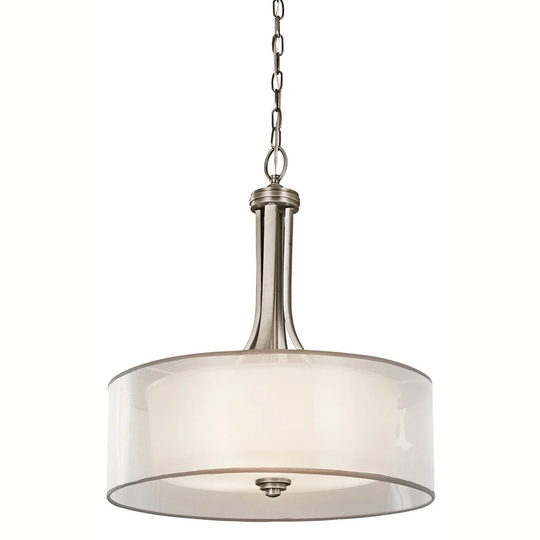 Kichler Lighting Lacey Collection 4-light Antique Pewter Pendant