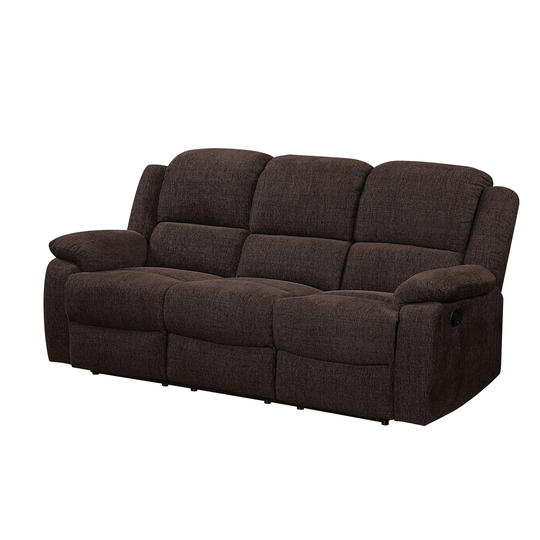 Madden Sofa (Motion) in Brown Chenille
