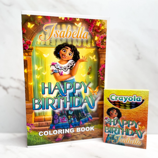 Miravel Party Favors, Coloring Book, Crayons, Birthday, Activity, Birthday