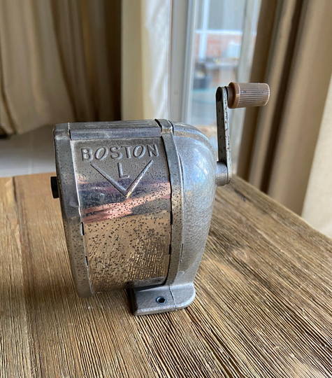 Vintage Boston Desk Pencil Sharpener
