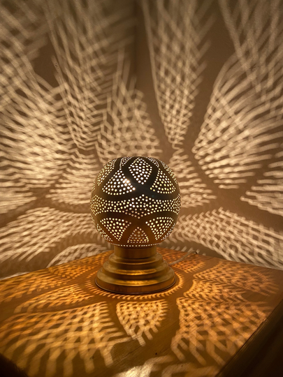 Two Small Moroccan Handmade Table Light Shades, Lantern, Lighting, New Home Lighting Decor
