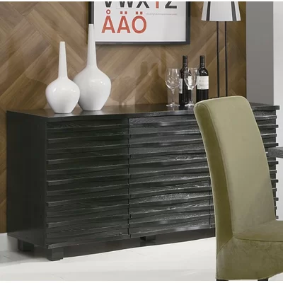 Matas Spacious Wooden Sideboard