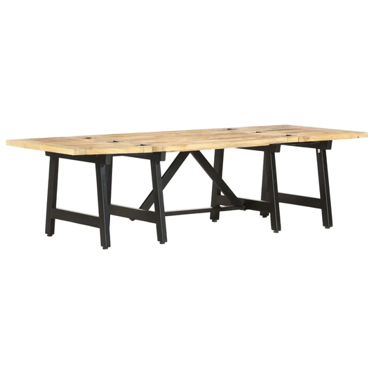Extendable Coffee Table 63"x27.6"x17.7" Solid Mango Wood