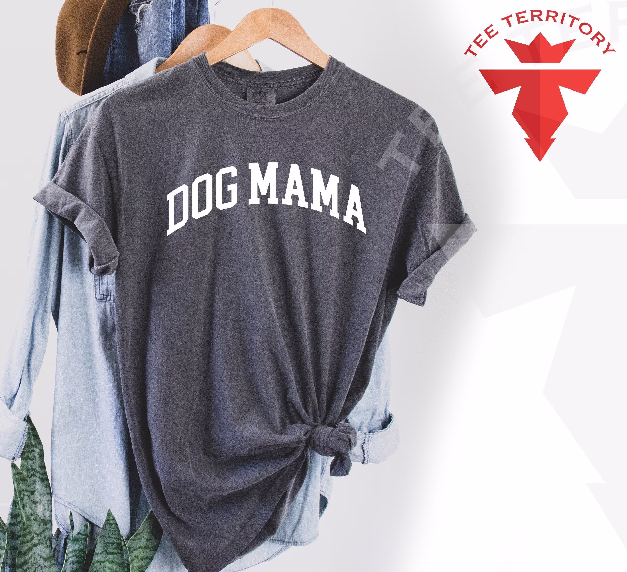 Dog Mama Shirt, Comfort Colors, Mother Tee, Colors Lover Tshirt, Pet Gift Her