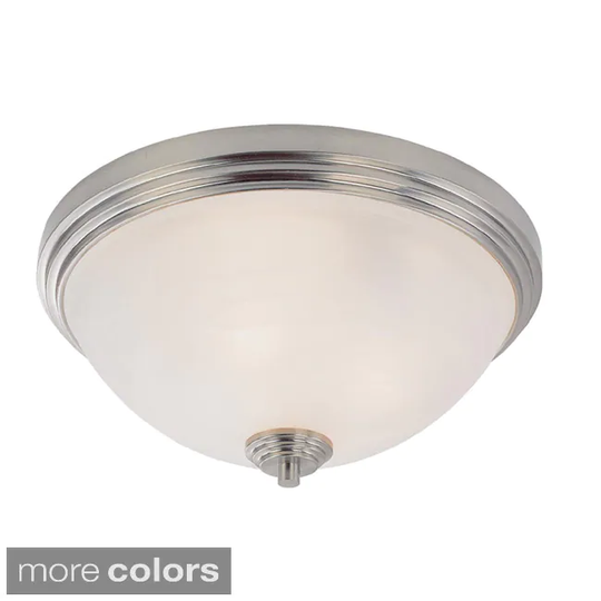 Avery Home Lighting Minimalist 2-light Flush Mount Pendant