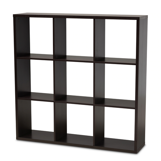Janne Modern and Contemporary 9-Cube Multipurpose Storage Shelf