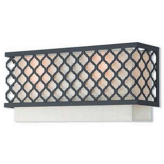 Livex Lighting 41119-92 Arabesque 2 light Bronze Bronze Wall Sconce