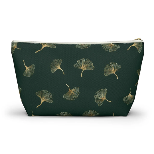 Ginkgo Leaf Bag, Cosmetic Pencil Case