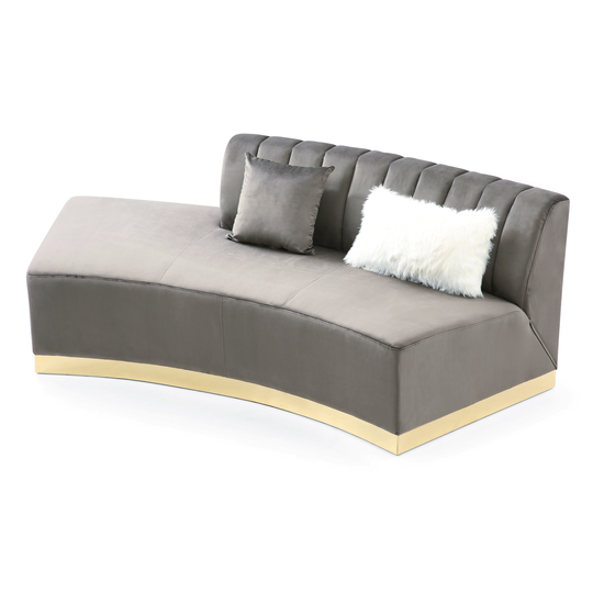 LYKE Home Benson Curved Sofa Chaise